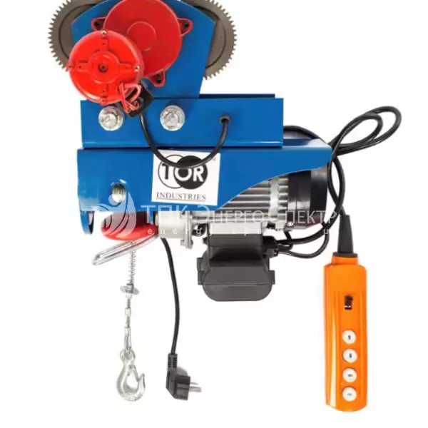 С ТЕЛЕЖКОЙ таль электрическая TOR PA 600/1200 кг 12/6 м (серия T)